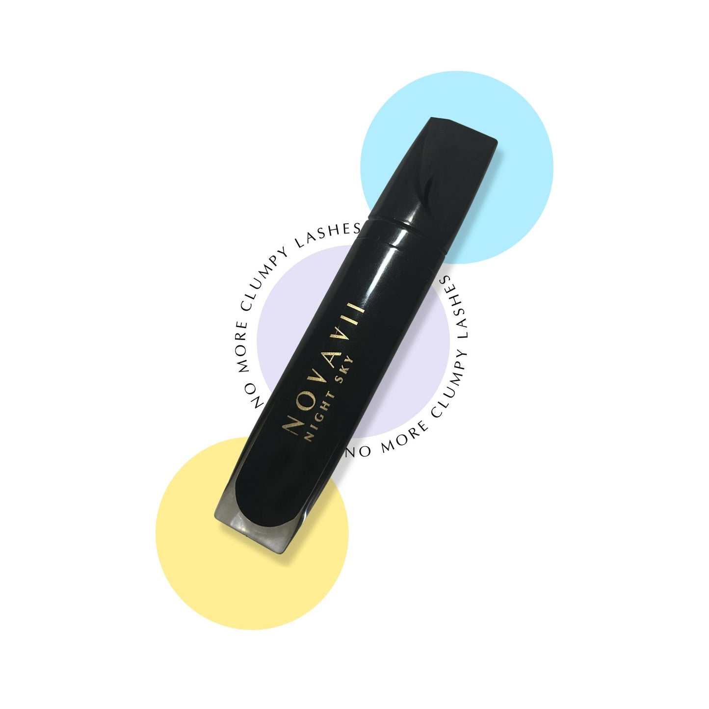 Night Sky Mascara - Waterproof Gel Mascara in Velvety Black (Lengthening)