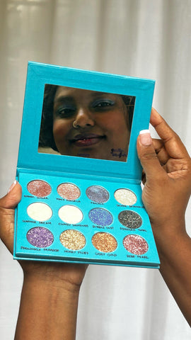 Starglaze - High Shine Glitter Eyeshadow - 12 Sparkly Shades