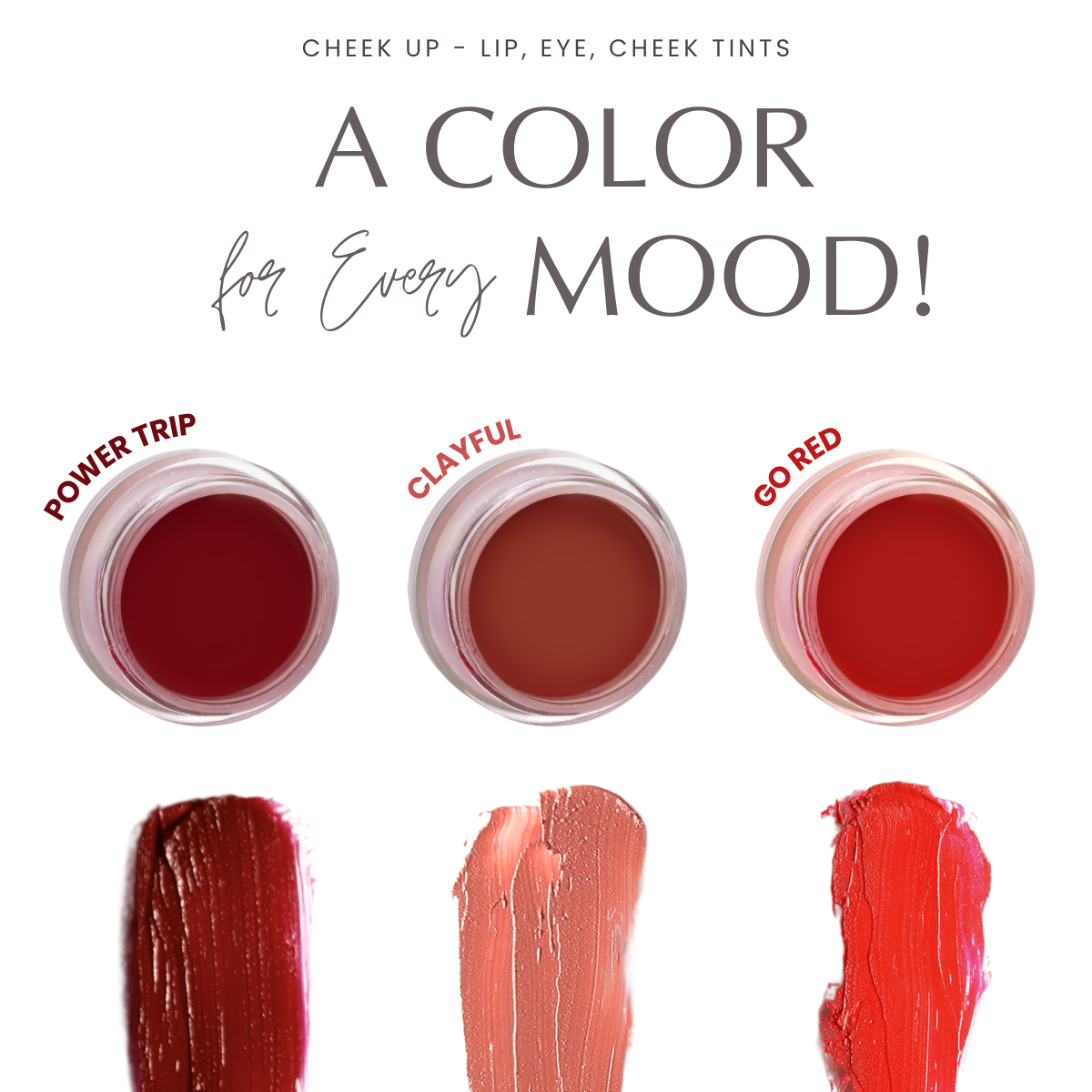 Cheek Up - Lip, Cheek & Eye Tints